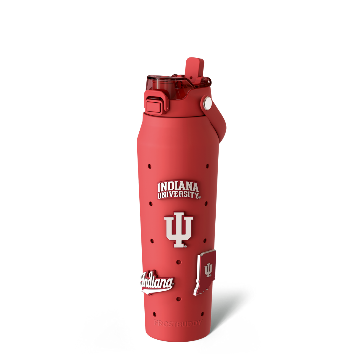 Bottle Buddy 32oz | Indiana Hoosiers | Skin + Budz Bundle